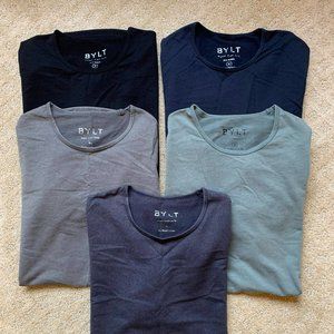 BYLT Drop-Cut Bundle (5 T-Shirts)